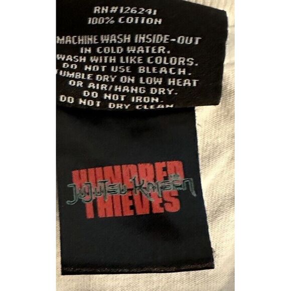 100 Thieves x Jujutsu Kaisen Finger Long Sleeve Tee XL Made In USA - Picture 5 of 9